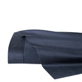Hotel Collection 600 Thread Count Cotton Sateen Flat Sheet - Navy