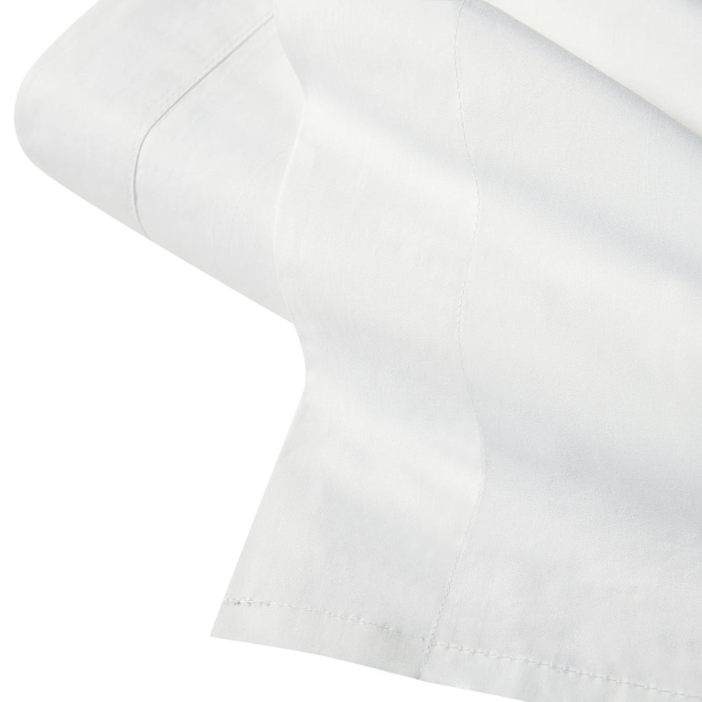 Hotel Collection 600 Thread Count Cotton Sateen Flat Sheet - White