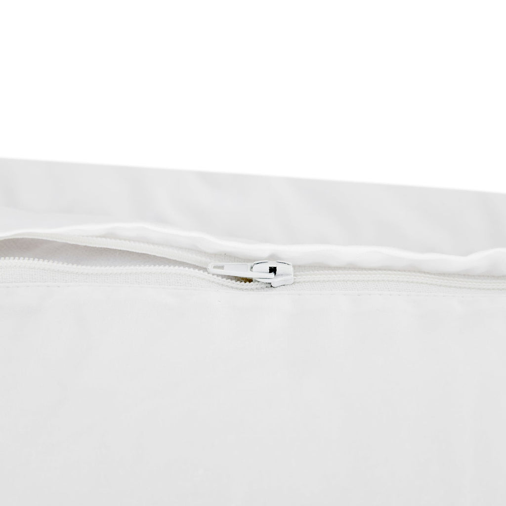 Evelyn Wildflower Embroidered 300 Thread Count Cotton Percale Continental Square Pillowcases - Pair