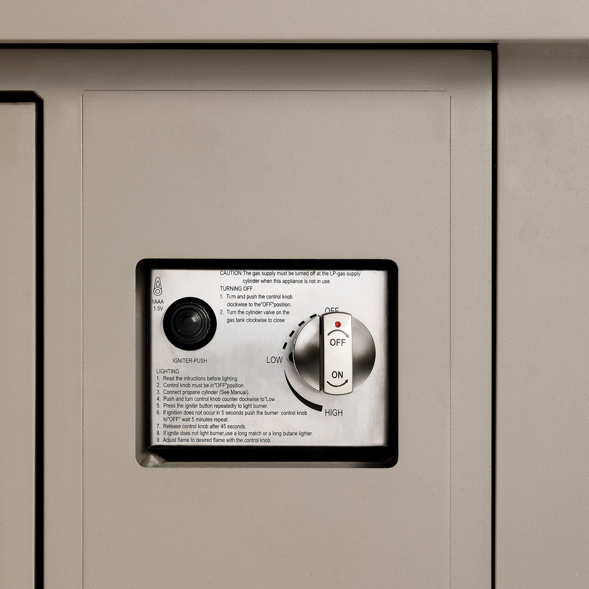 Manresa Rope 5-Seater Firepit Sofa Set, Taupe and Beige