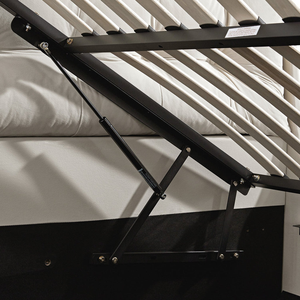 Hadley Champagne Velvet Ottoman TV Bed