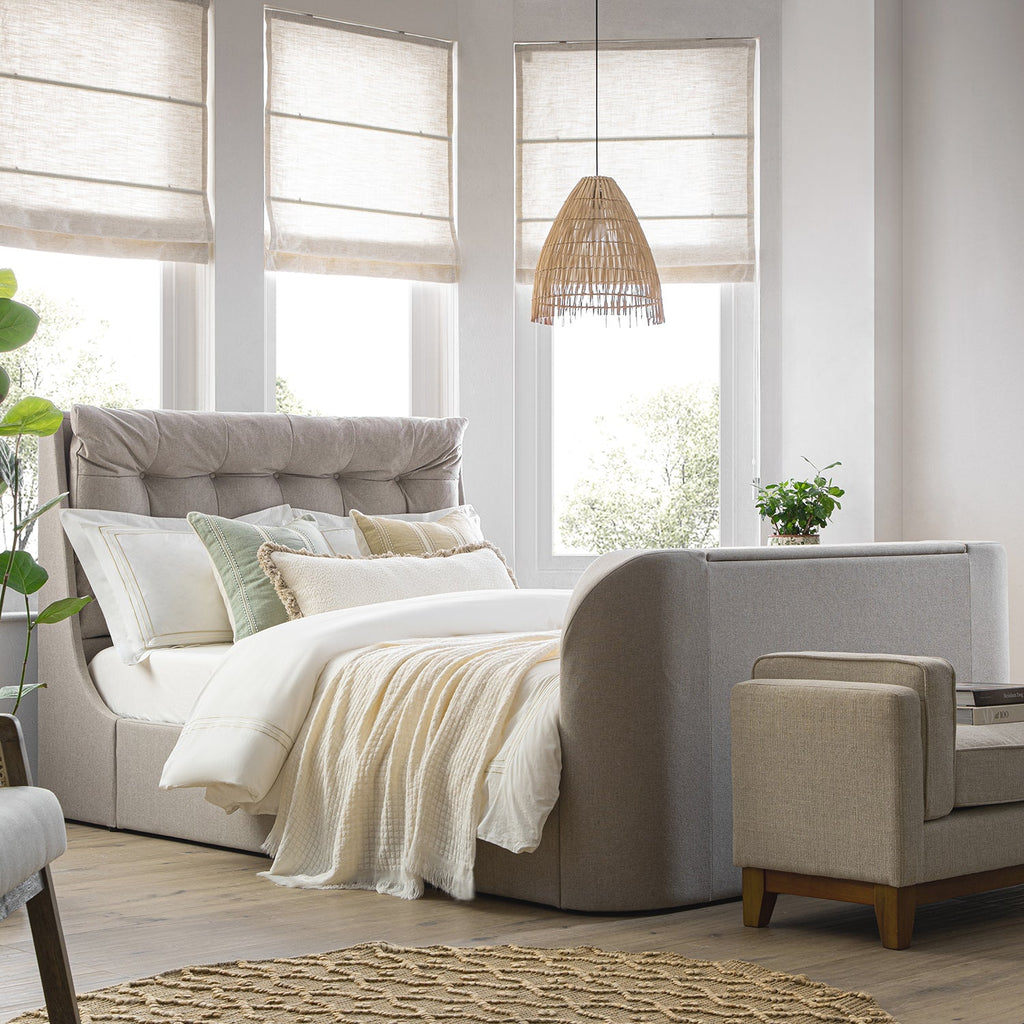 Hadley Stone Fabric Ottoman TV Bed