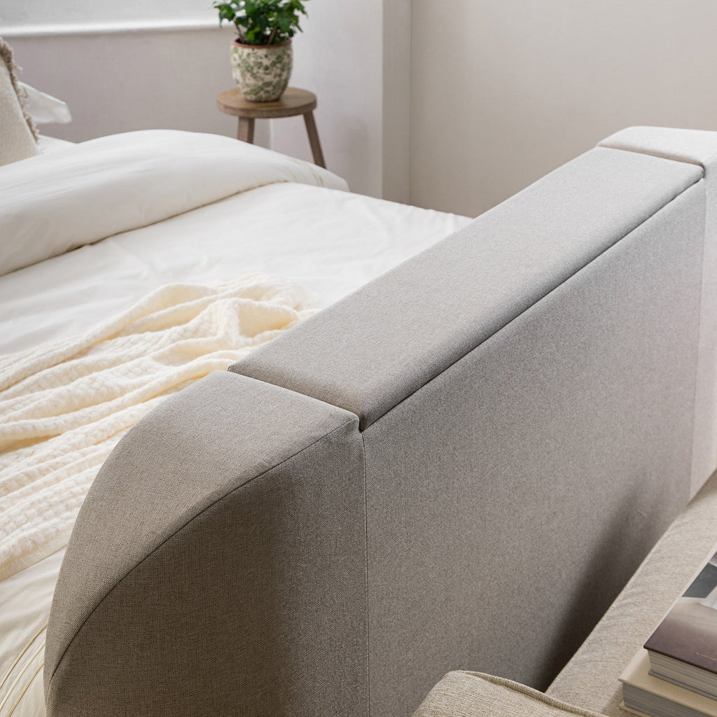 Hadley Stone Fabric Ottoman TV Bed