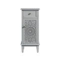 Chantilly Mid Grey Carved Bathroom Cupboard