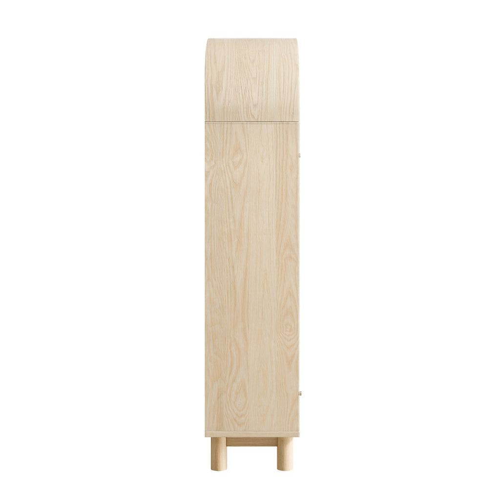 Maude Large Storage Cabinet, Natural Ash