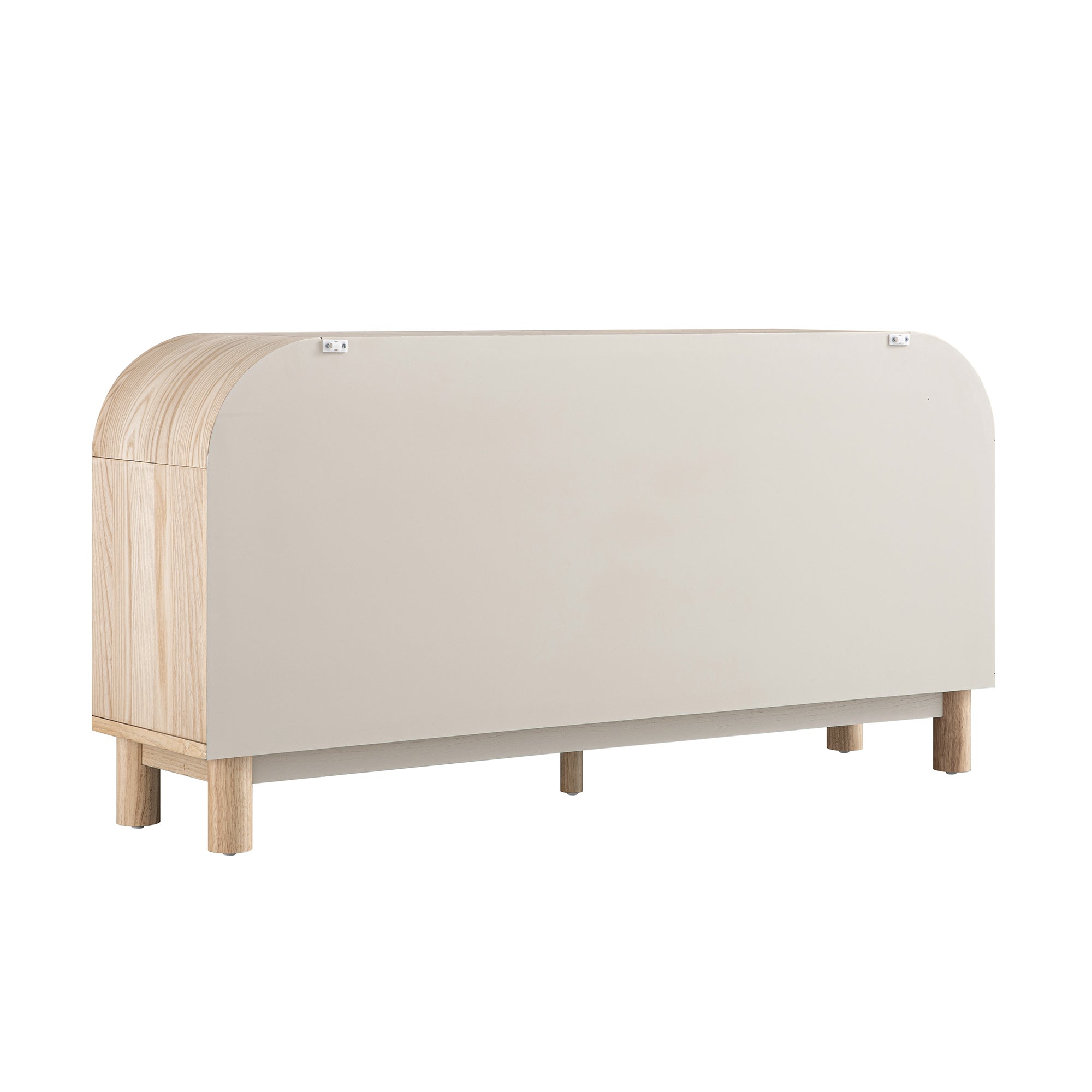 Maude 9 Drawer Chest, Natural Ash with Raffia