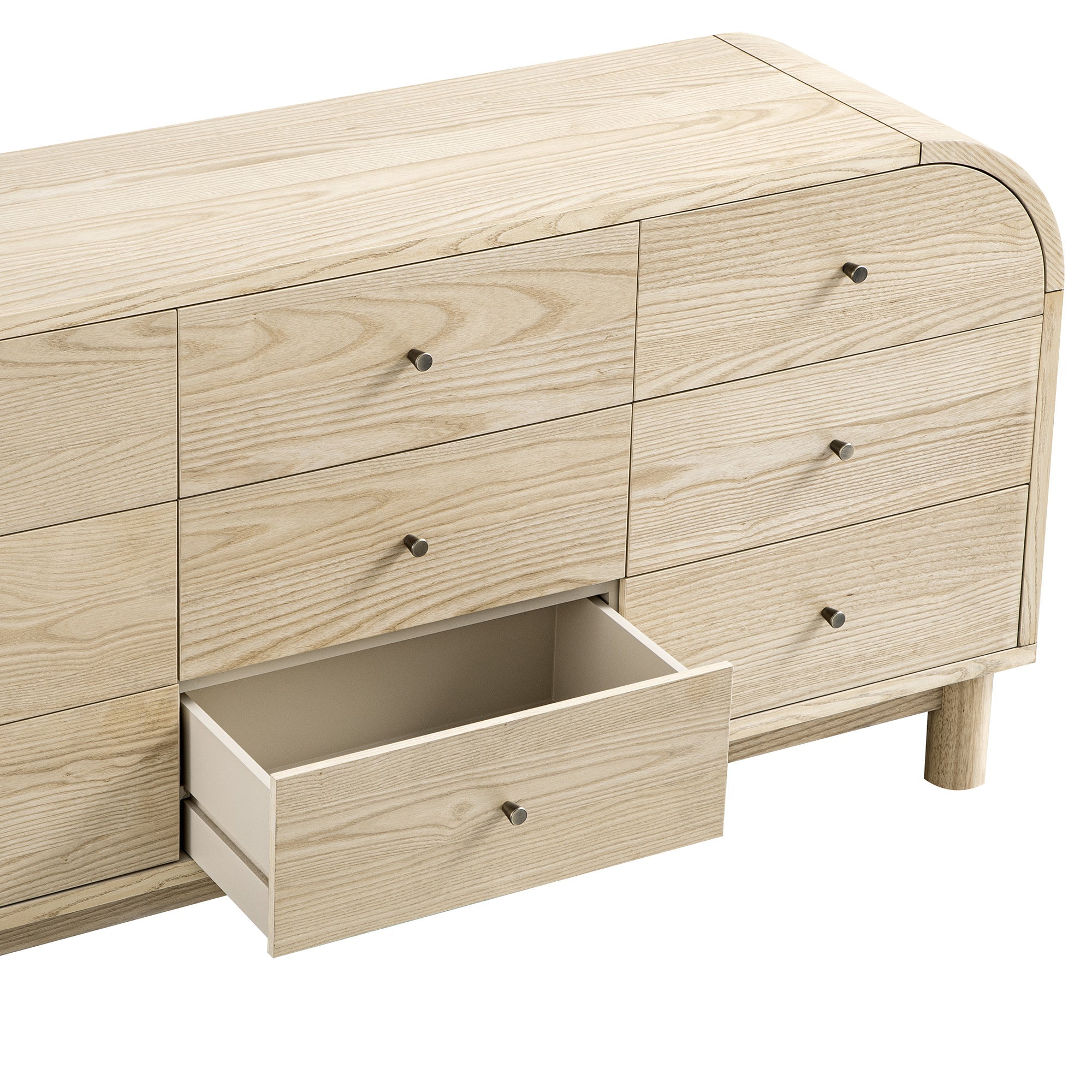 Maude 9 Drawer Chest, Natural Ash