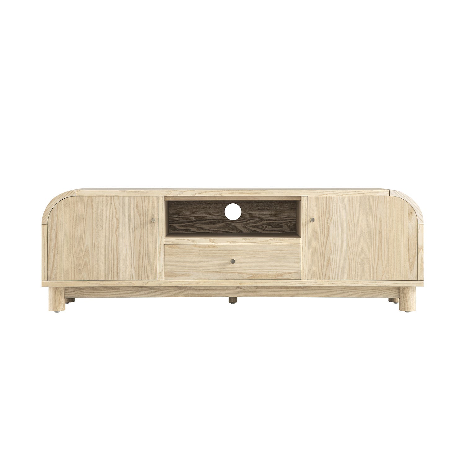 Maude TV Unit, Natural Ash