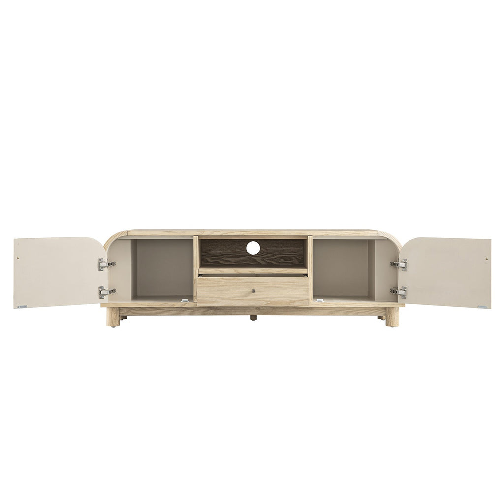 Maude TV Unit, Natural Ash