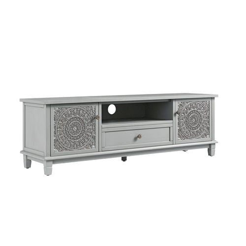 Chantilly Mid Grey 150cm Wide TV Unit