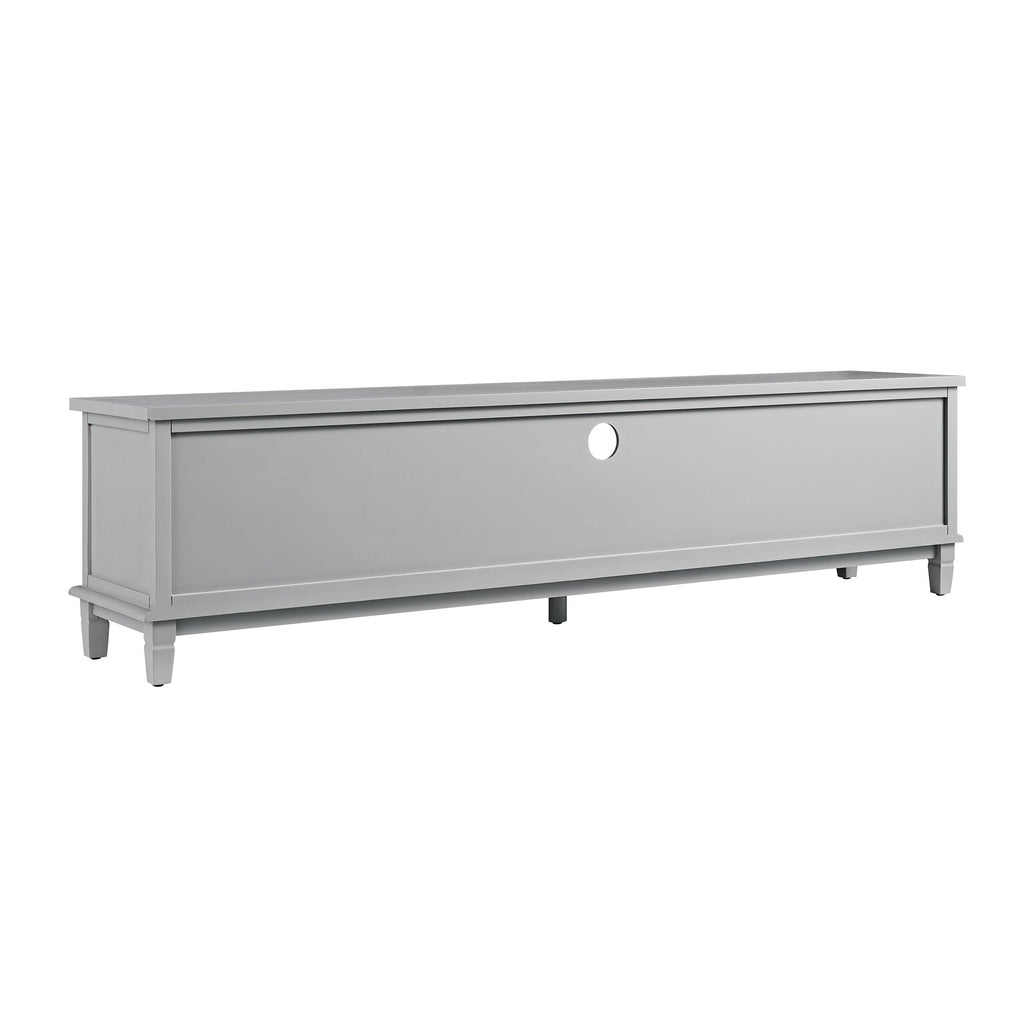 Chantilly Mid Grey 200cm Wide TV Unit
