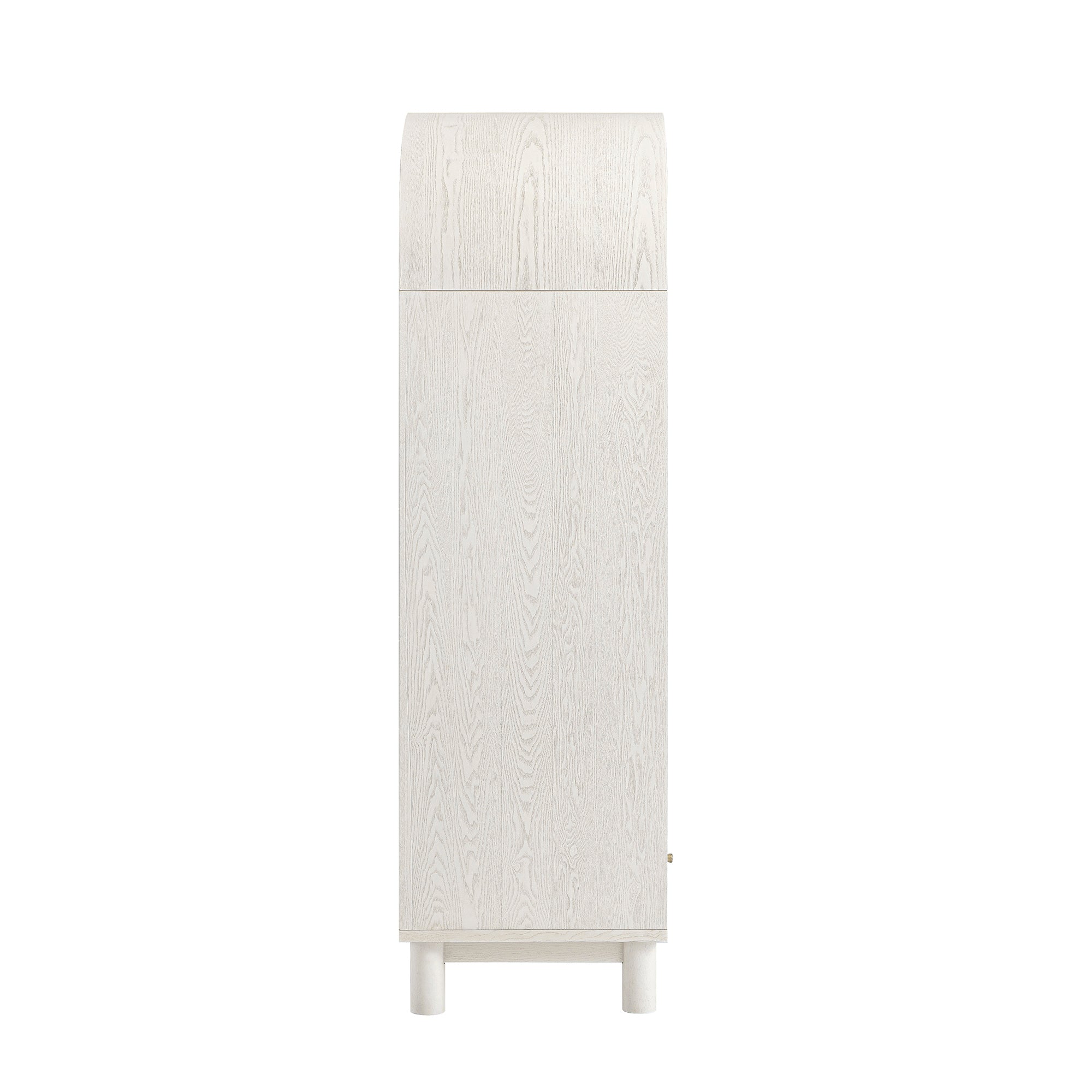 Maude Double Wardrobe, Washed White Ash